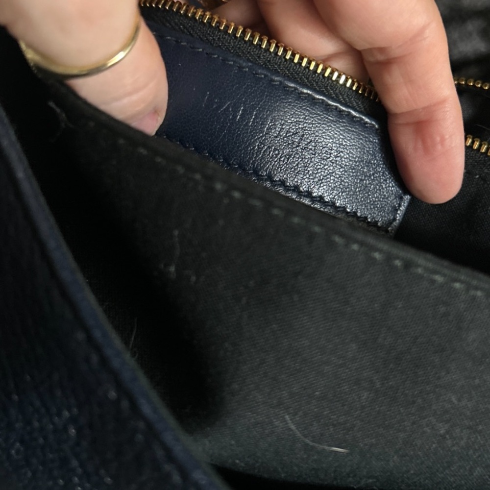 Balenciaga Black Leather Clutch with Gold Hardware ! Authentic - Picture 10 of 13